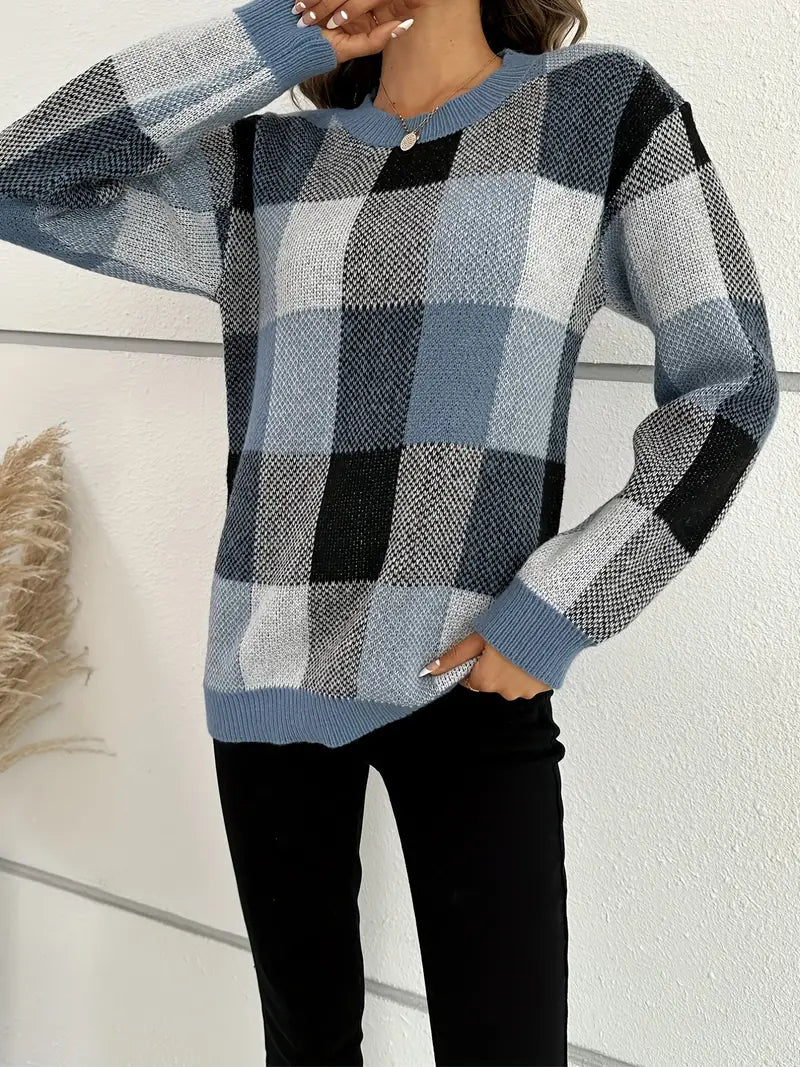 EB | Karierter Pullover