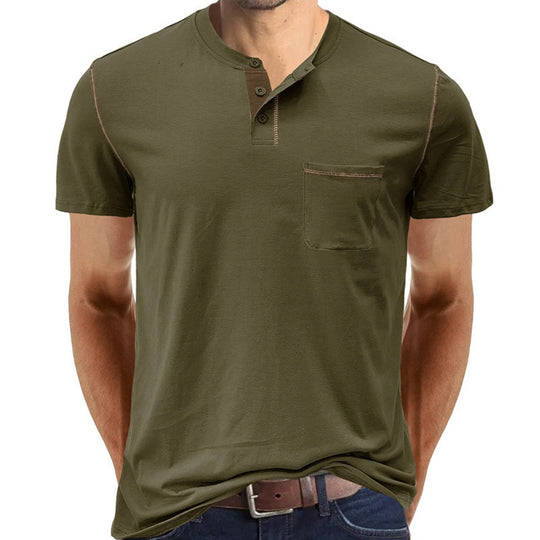 EB | Kurzärmeliges Henley-Hemd