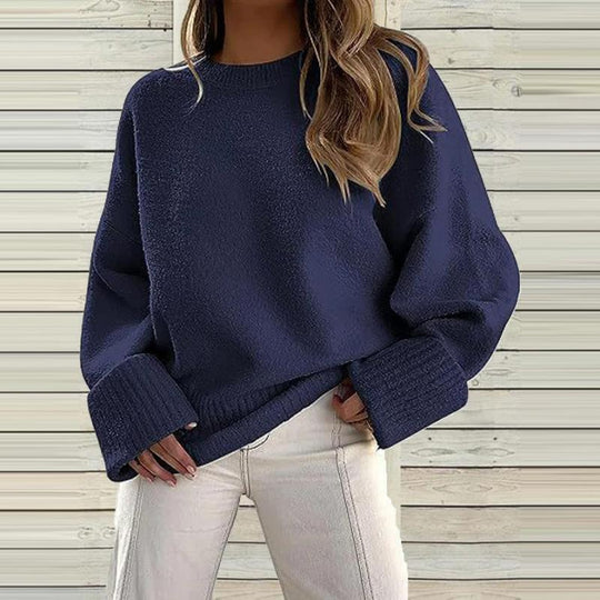 EB | Oversize Strickpullover Acryl Modern und Komfortabel