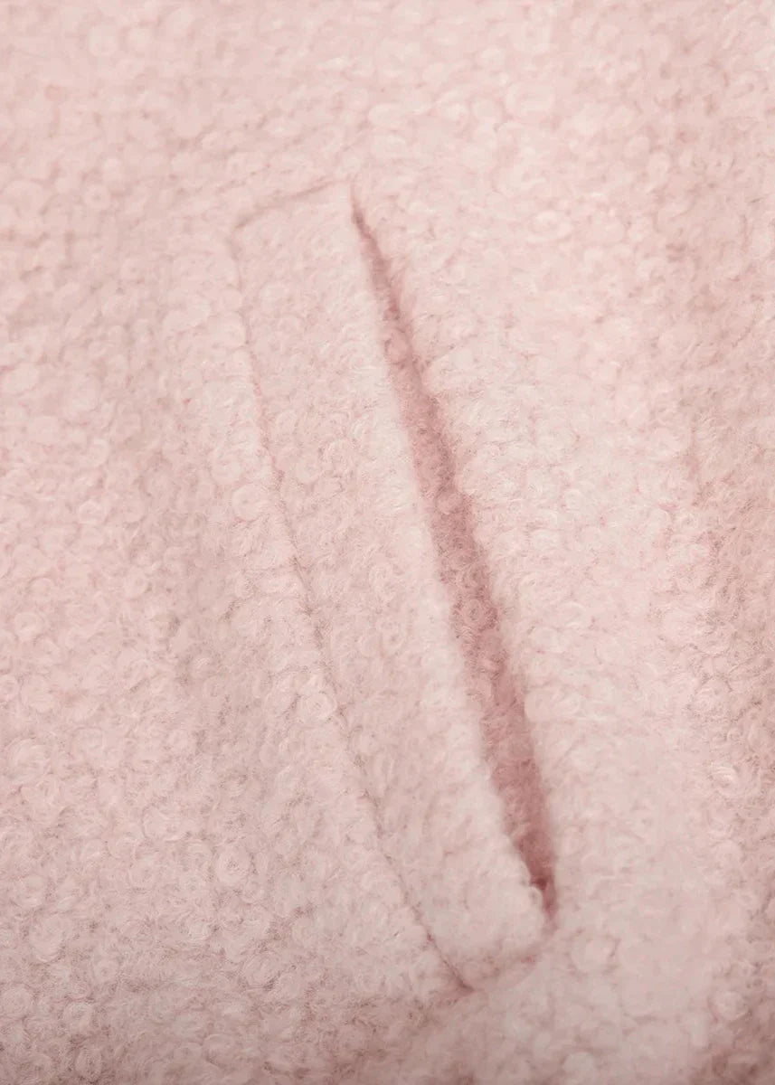 EB | Rosa Drop Shoulder Stehkragenjacke