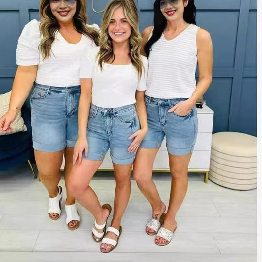 EB | Denim-Shorts