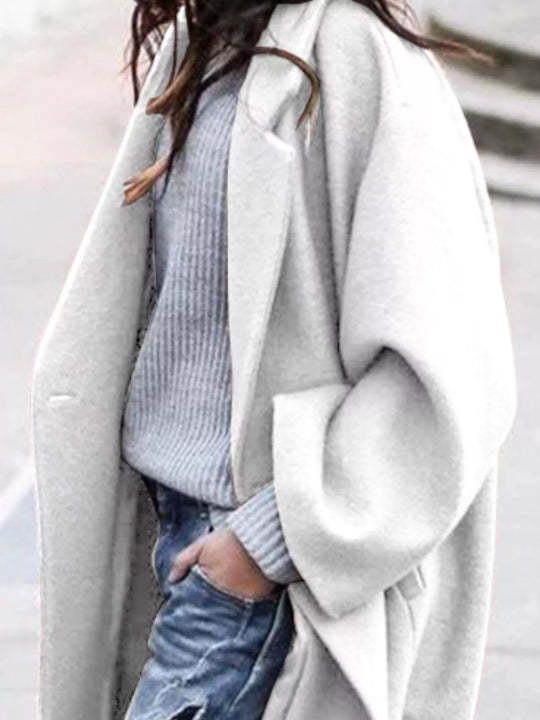 EB | Damen Oversized Langer Wintermantel