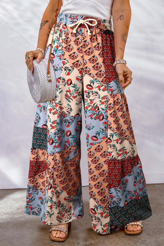 EB | Florale Freizeithose Hose