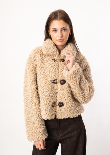 EB | Locker Sitzende Schafslederjacke mit Locken