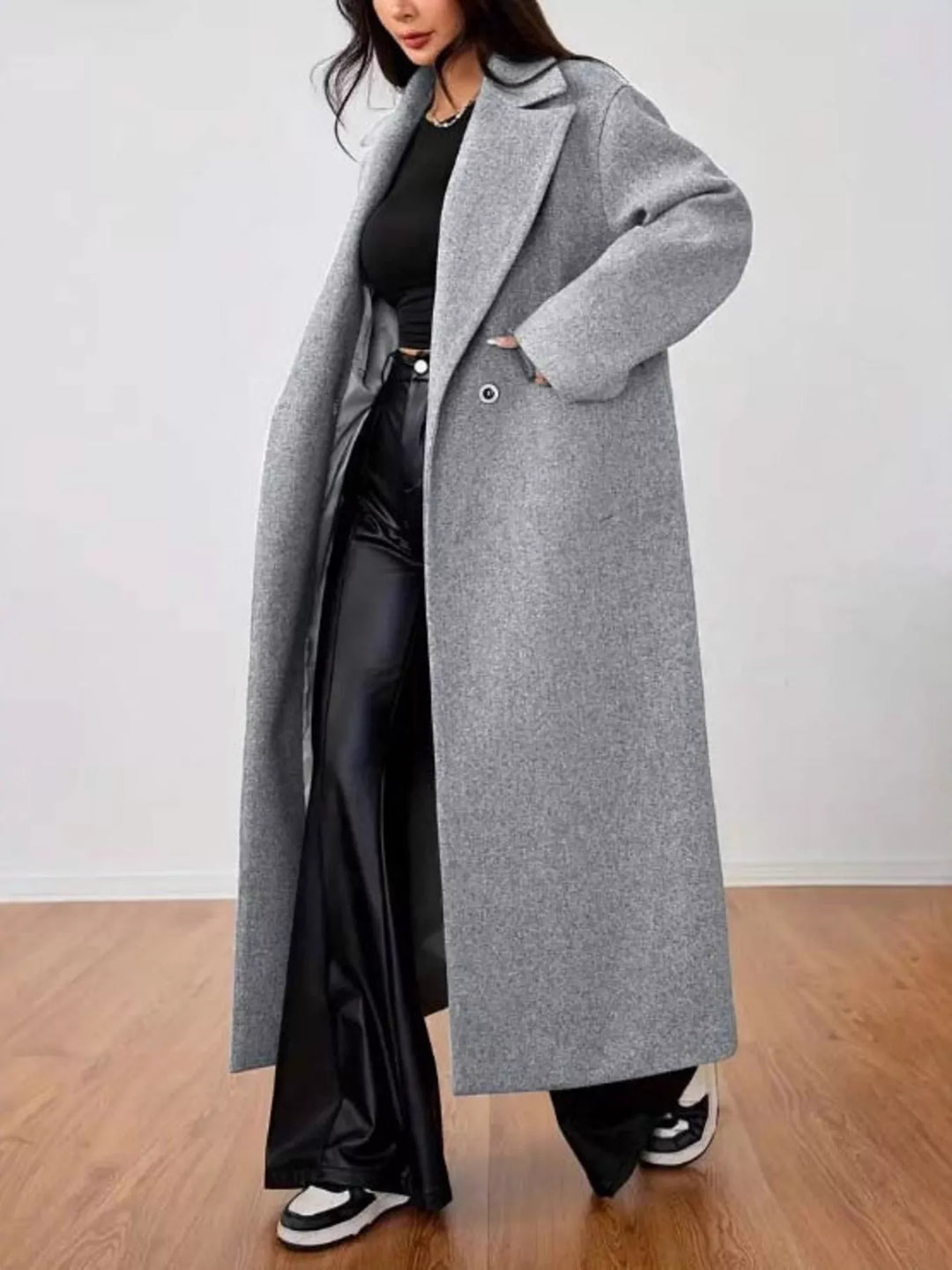 EB | Damen Oversized Langmantel
