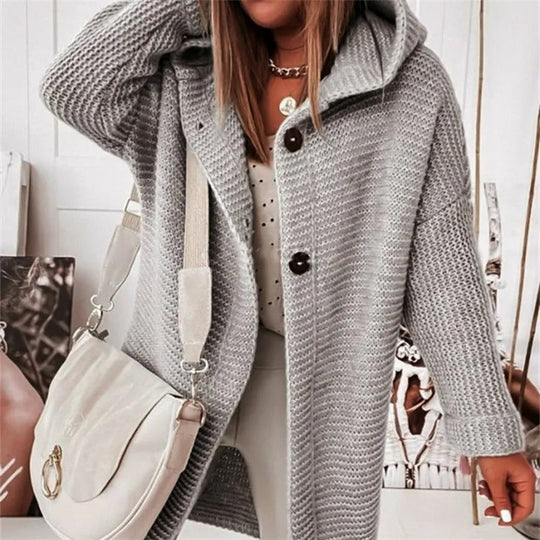 EB | Damen Kapuzen-Cardigan
