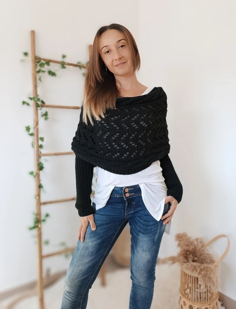 EB | Bequemer Strickschal