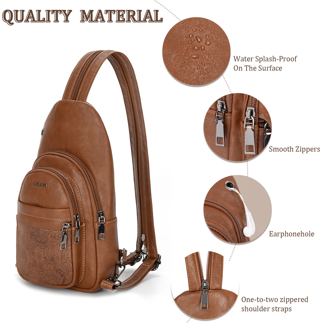 EB | Lässige Elegante Crossbody PU Schultertasche