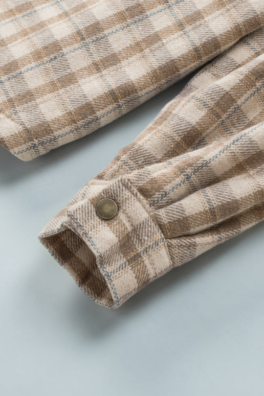 EB | Gitterjacke mit Plüschfutter Warm und Stilvoll Ideal für Den Alltag