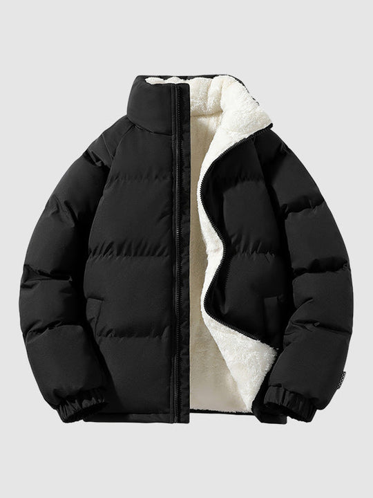 EB | Gepolsterte Jacke Teddy-futter Warm und Winddicht