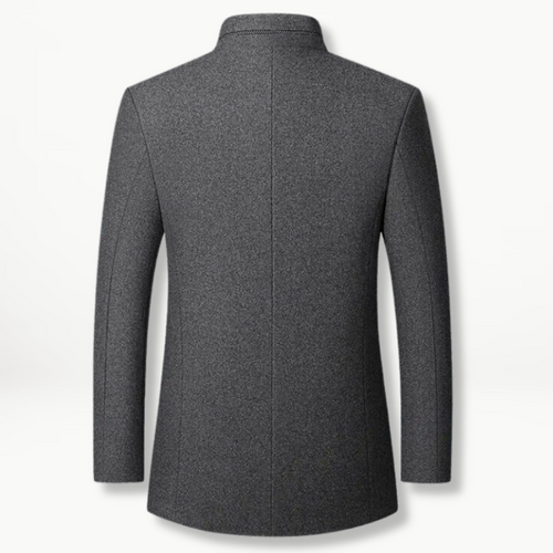 EB | Jacke mit Knöpfen Wollmischung Klassisch, Elegant