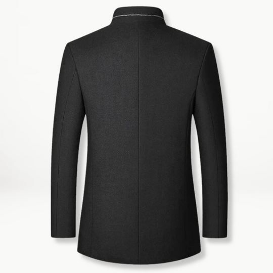 EB | Jacke mit Knöpfen Wollmischung Klassisch, Elegant