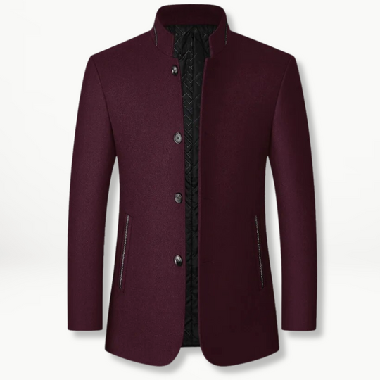 EB | Jacke mit Knöpfen Wollmischung Klassisch, Elegant