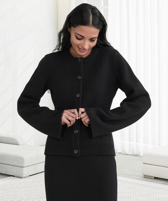 EB | Kasjmier Vest Met Knopen
