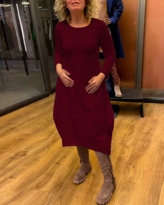 EB | Einfarbiges Kleid
