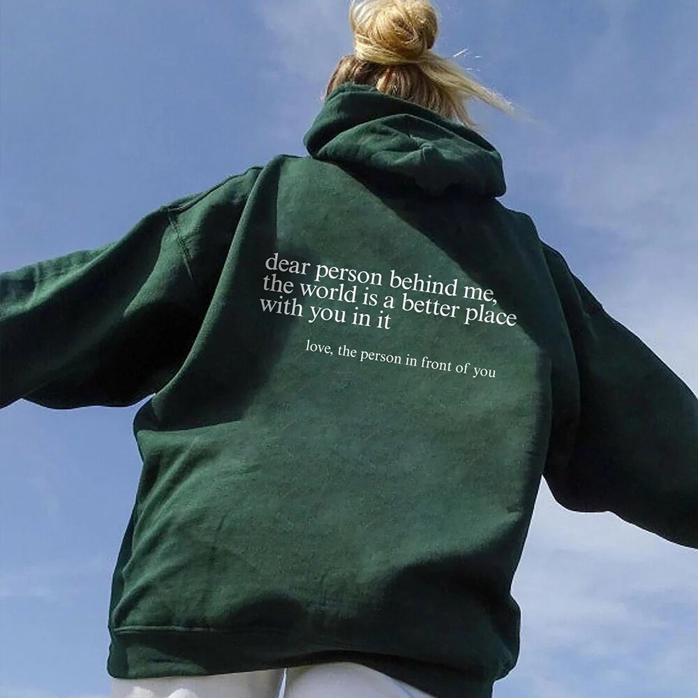 EB | Hoodie mit Rücken-Spruch