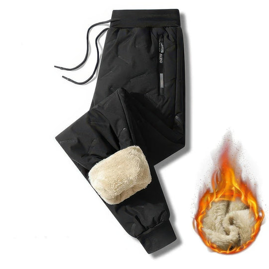 EB | Jogginghose - Plüsch dicke Fleece gefüttert mit Kordelzug
