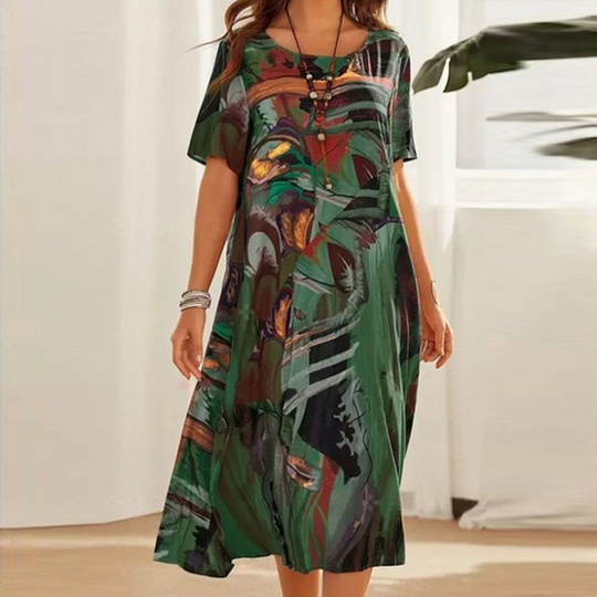 EB | Lässiges Plus-Size Bindekleid