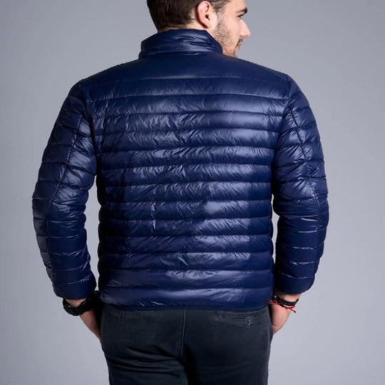 EB | Pufferjacke Winddicht und Warm Steppdesign Reguläre Passform Reißverschlussverschluss