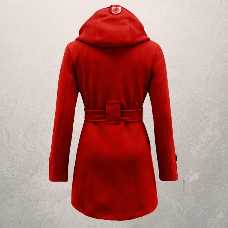 EB | Warme Winter Mantel - Taillengürtel