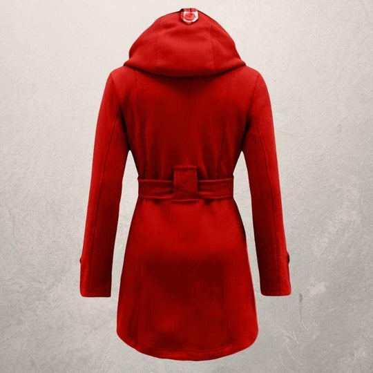 EB | Warme Winter Mantel - Taillengürtel