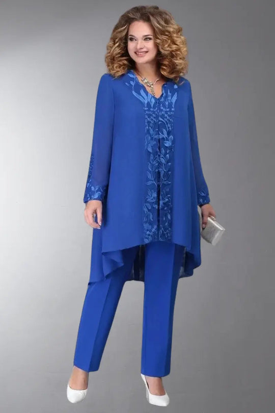 EB | 3 Teilig Chiffon Brautkleid Satz für Damen
