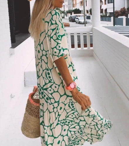 EB - Maxikleid in sommerlichen Design