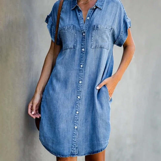EB | Denim Hemd Kleid