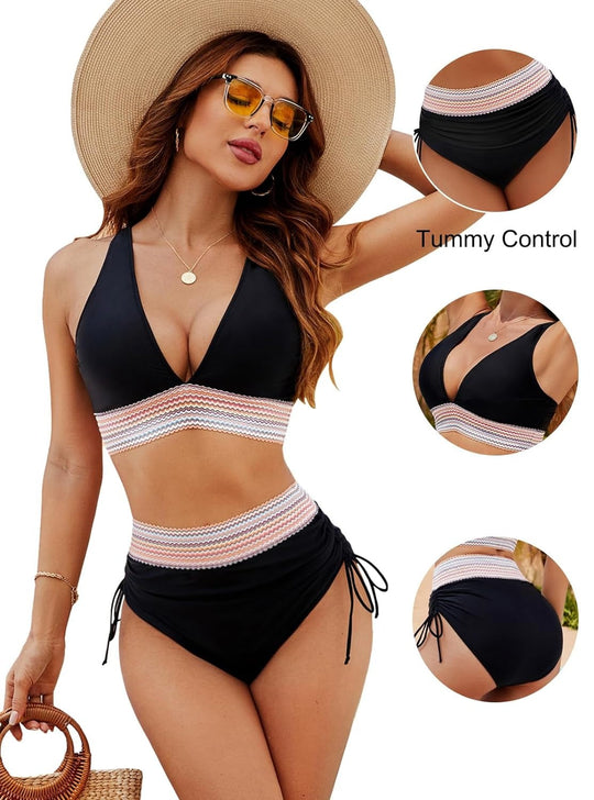 EB | Bikini Mit Hoher Taille Und Bauchkontrolle