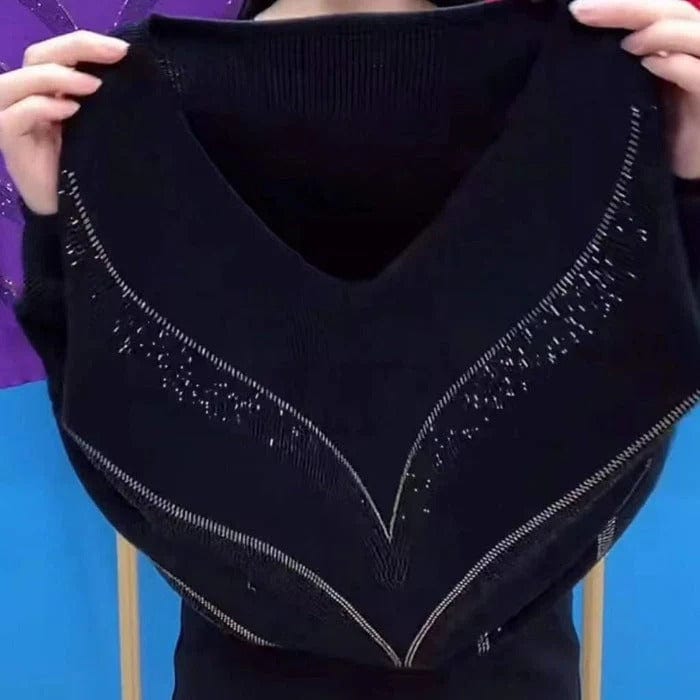 EB | V-Ausschnitt Pullover Eleganter Zeitloser Stil Ideal für den Winter