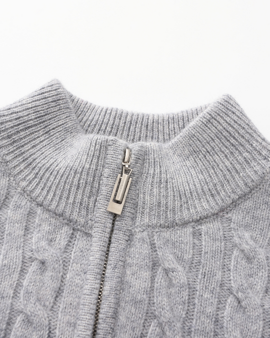 EB | Pull mit Halbem Reißverschluss
