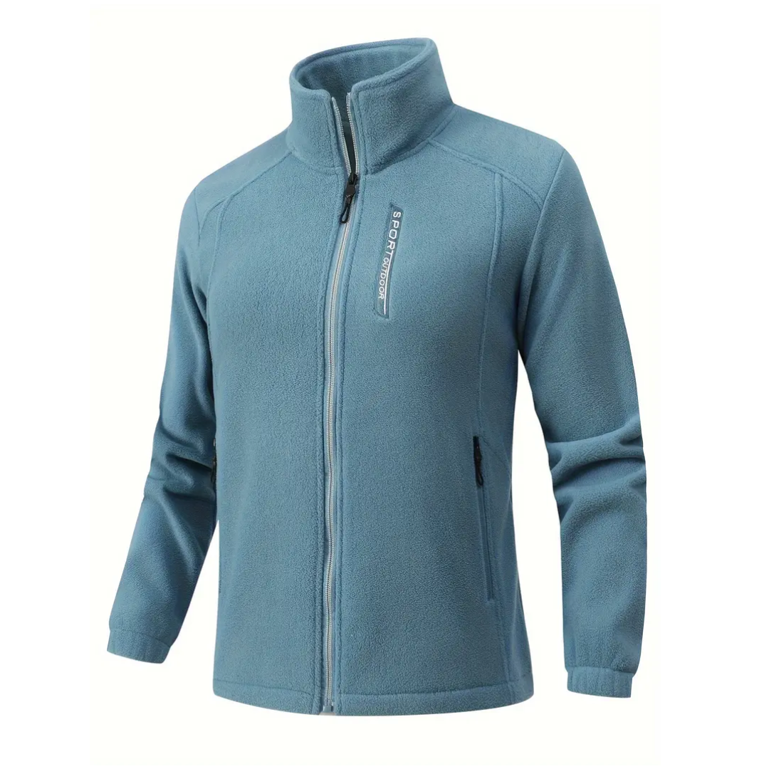 EB | Damen Outdoor Fleecejacke Warm Gefüttert mit Plüschigem Innenfutter