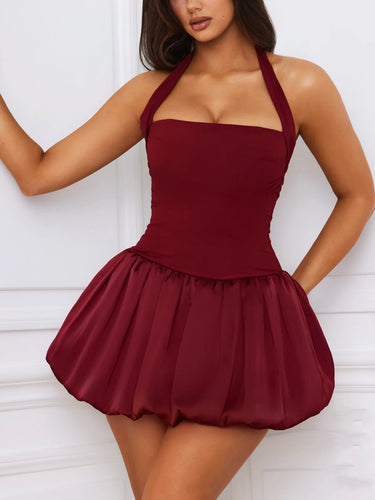 Damen Kleid mit luftiger A-Linien-Silhouette und schwingendem Rock EB