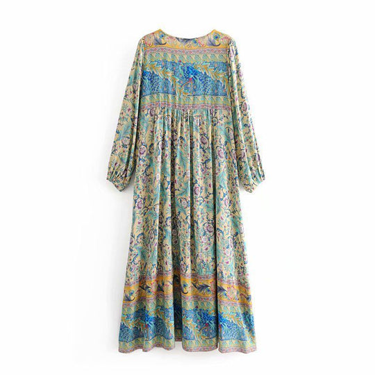 EB | Kleid mit böhmischem Print