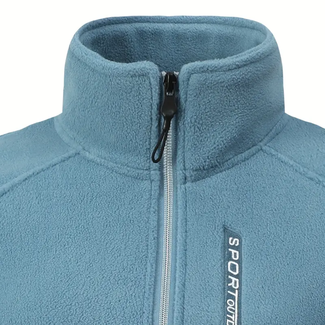 EB | Damen Outdoor Fleecejacke Warm Gefüttert mit Plüschigem Innenfutter