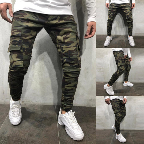 Herren Cargo-Hose mit funktionalen Taschen EB