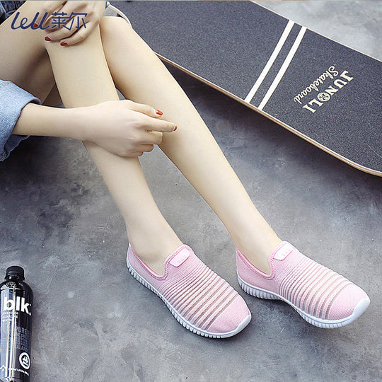 Damen Luftige Slip-On Sneakers EB