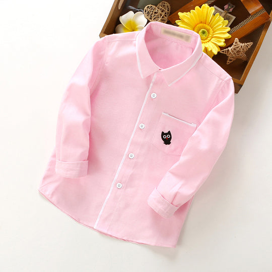 Unisex Langarmhemd mit schickem Tiermotiv EB