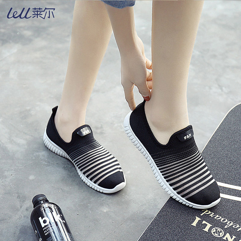 Damen Luftige Slip-On Sneakers EB