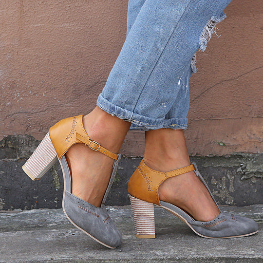 Damen elegante und bequeme High Heels EB