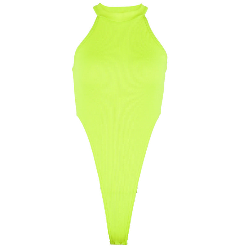 Damen Hochgeschlossenes Bodysuit EB