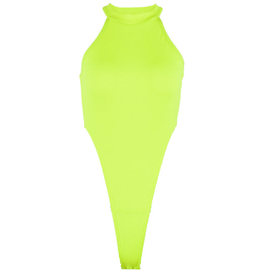 Damen Hochgeschlossenes Bodysuit EB