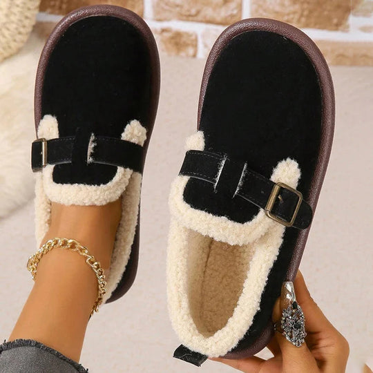 Warme und bequeme flache Schuhe EB
