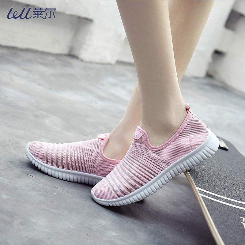Damen Luftige Slip-On Sneakers EB