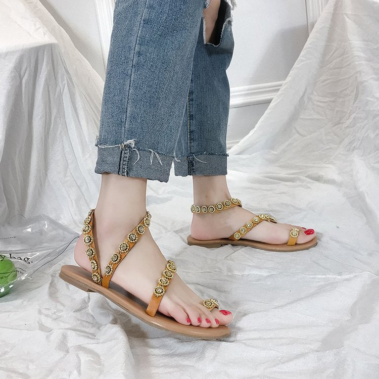 Damen dekorative Sandalen EB