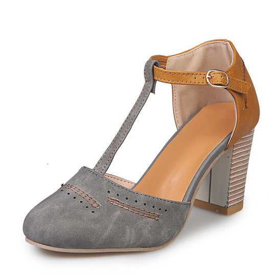 Damen elegante und bequeme High Heels EB