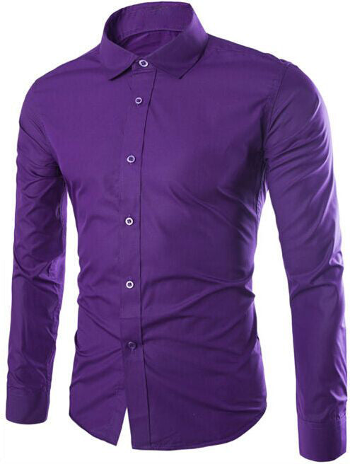 Herren nan tailliertes Business-Hemd mit Kentkragen, leichtem Stretch und schmaler Silhouette EB