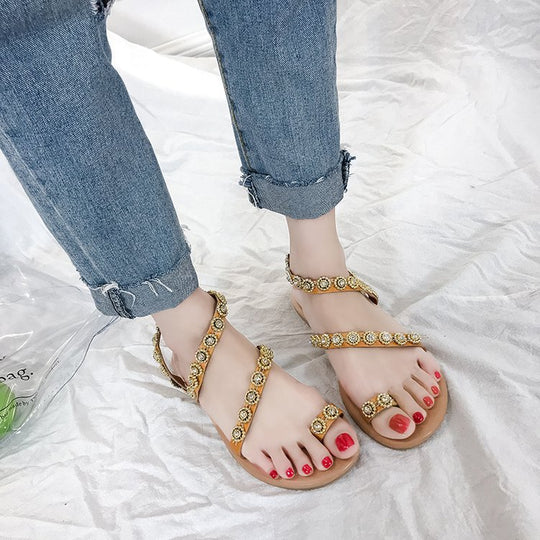 Damen dekorative Sandalen EB