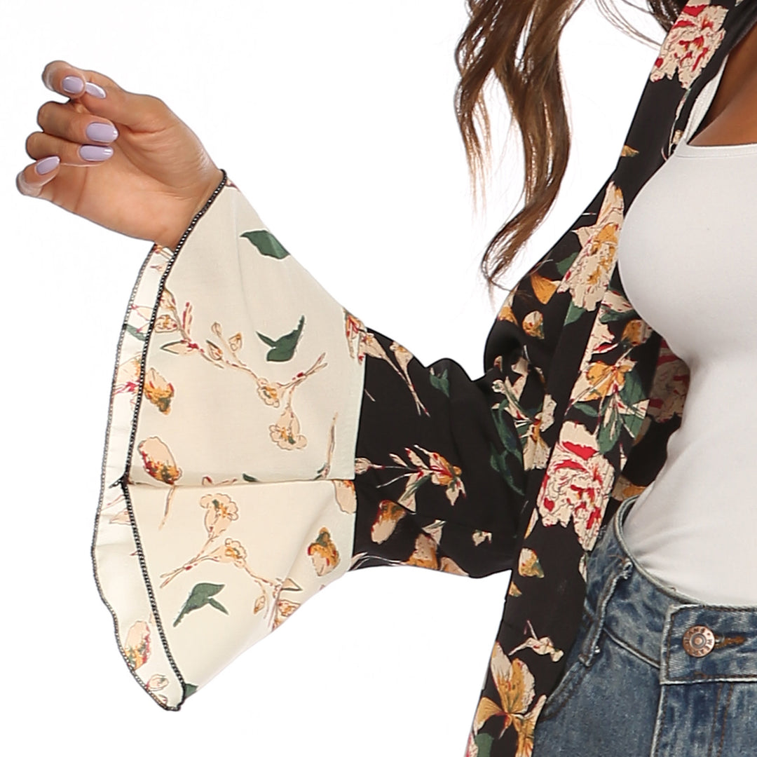 Damen floraler Kimono von EB