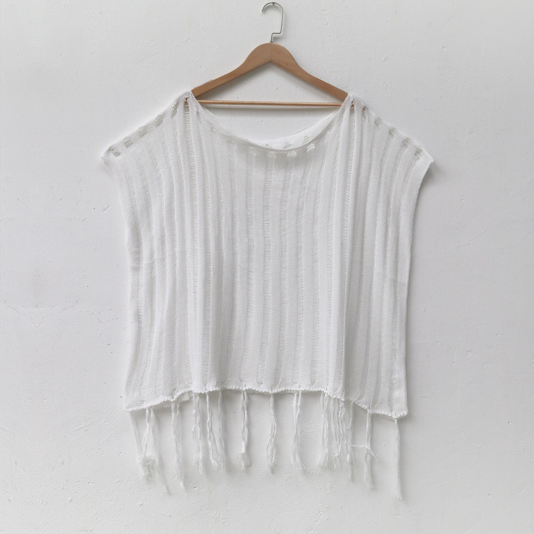 Damen lässige Strickbluse EB